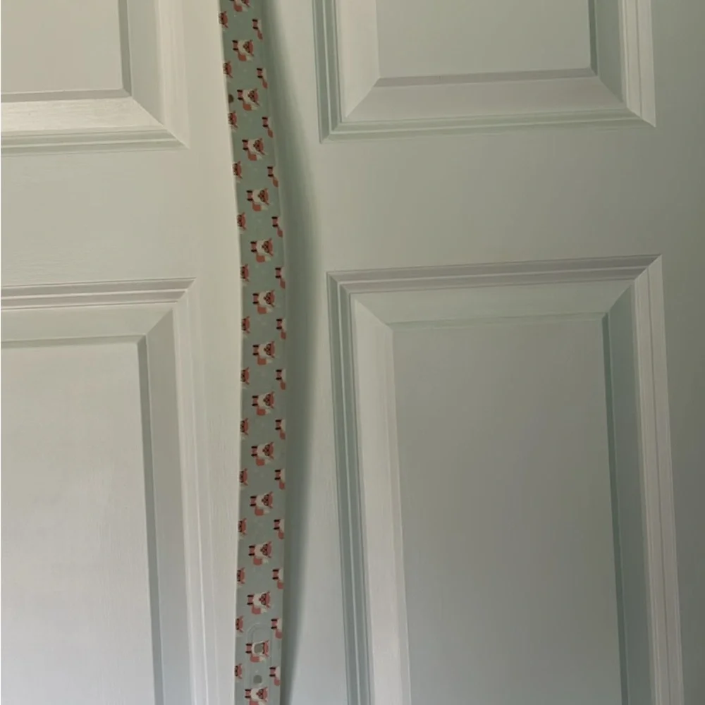 C4 Fox Equestrian Vinyl belt cut to 31”